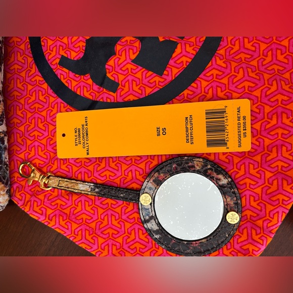 Tory Burch Steffi Clutch Wally Combo $350 Retail